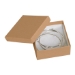 3 1/2 x 3 1/2 x 1 1/2 Kraft Jewelry Boxes 100/Cs - JB3312K