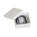 3 1/2 x 3 1/2 x 1 1/2 White Jewelry Boxes 100/Cs - JB3312W
