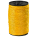3/16 450 lb 1,000 Yellow Hollow Braid Polypropylene Rope 1 Spool/Cs - TWR113
