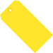 3-3/4 X 1-7/8 Yellow 13 Pt. Shipping Tags 1000/Case - G11031C