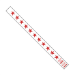 3/4" x 10" Stars 500/Cs - WR104