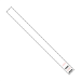 3/4" x 10" White 500/Cs - WR101WH