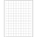 3/4 x 3/4" White Rectangle Laser Labels 140/Sht - LL138