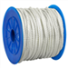 3/8 3,240 lb 600 White Twisted Nylon Rope 1 Spool/Cs - TWR125