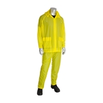 3-Piece Yellow .10mm Rainsuits 