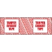 3 x 110 yds. Tamper Evident Print (6 Pack) Tape Logic Security Tape 6 Rolls/Cs - T905ST016PK