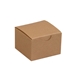 3 x 3 x 2 Kraft Gift Boxes 100/Cs - GB332K