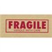 3" x 450' "Fragile" Tape Logic? #7500 Pre-Printed Reinforced Water Activated Tape 10 Rolls/Cs  - T9077500F
