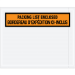 4 1/2 x 5 1/2" Bilingual Packing List Envelopes 1000/Case  - PL501