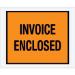 4 1/2" x 5 1/2" Orange "Invoice Enclosed" Envelopes 1000/Cs - PL17