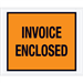 4 1/2" x 5 1/2" Orange "Invoice Enclosed" Envelopes 1000/Cs - PL17