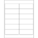 4" x 1 1/2" White 1200/Cs - LL123