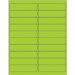 4" x 1" Fluorescent Green 2000/Cs - LL177GN