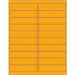 4" x 1" Fluorescent Orange 2000/Cs - LL177OR