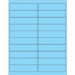4" x 1" Fluorescent Pastel Blue 2000/Cs - LL177BE