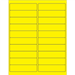 4" x 1" Fluorescent Yellow 2000/Cs - LL177YE