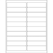 4" x 1" White 2000/Cs - LL121