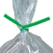 4 x 5/32 Green  Plastic Twist Ties 2000/Case - PLT4G