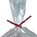 4 x 5/32 Red Plastic Poly Bag Ties 2000/Cs - PLT4R