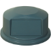 44 Gallon Brute Container Domed Lid - Gray 1/Case - RUB344DGR