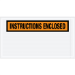 5 1/2 x 10" "Instructions Enclosed" Envelopes 1000/Case  - PL450