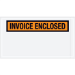 5 1/2" x 10" Orange "Invoice Enclosed" Envelopes 1000/Cs - PL27