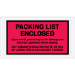 5 1/2 x 10" Red "Packing List Enclosed" Envelopes 1000/Case  - PL469