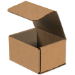 5 x 4 x 4" Kraft Corrugated Mailers 50/Bdl - M544K