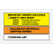 6 1/2 x 10" "Important Papers Enclosed" SDS Envelopes 1000/Case  - PL497