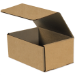 6 x 5 x 5" Kraft Corrugated Mailers 50/Bdl - M655K