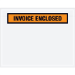 7" x 5 1/2" Orange "Invoice Enclosed" Envelopes 1000/Cs - PL23