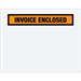 7" x 5 1/2" Orange "Invoice Enclosed" Envelopes 1000/Cs - PL23
