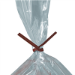 7 x 5/32 Red Paper Poly Bag Ties 2000/Cs - PBT7R