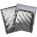 7 x 6 3/4 Silver Glamour Bubble Mailers 72/CS - GBM0706S