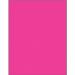 8 1/2 x 11" Fluorescent Pink Removable Rectangle Laser Labels 1/Sht - LL420PK