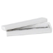 8 x 2 x 7/8 White Jewelry Boxes 100/Cs - JB821W