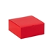 8 x 8 x 3 1/2 Holiday Red Gift Boxes 100/Cs - GB883R