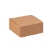 8 x 8 x 3 1/2 Kraft Gift Boxes 100/Cs - GB883K