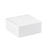 8 x 8 x 3 1/2 White Gift Boxes 100/Cs - GB883