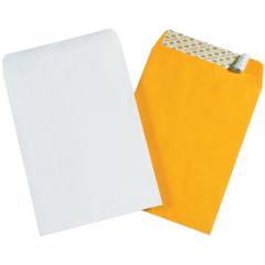 9 X 12 Flat Kraft Redi-Strip Self-Seal Envelopes 500/Cs - EN1060
