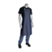 Apron, 1 Cotton Blue Denim, Bib Style, No Pockets, 28Inch X 38Inch Ea            - 200-010