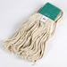 Cleaning Mop 20 Oz Capacity, Natural, Premium Grade Cotton, Cut-End, with 1-1/4" Vinyl Coated Narrow Band 1/Ea - ACS-M8020WB