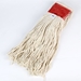 Cleaning Mop 32 Oz Capacity, Natural, Cotton, Cut-End, with 1-1/4" Vinyl Coated Narrow Band 1/Ea - ACS-M8032WB