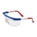 Eyewear, Hi-Voltage Arc, Semi-Rimless, Red White Blue Frame, Clear Hard Coat Lens Pr                - 250-24-0300