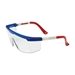Eyewear, Hi-Voltage Arc, Semi-Rimless, Red White Blue Frame, Clear Hard Coat Lens Pr                - 250-24-0300