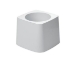 Holder for Toilet Bowl Brush White Plastic 1/Ea - RC-6311