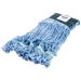 Medium, 18" L, Synthetic/Cotton, Looped End, Blended, 4-Ply, Wet Mop with Green Band 12/Cs - CI-369448B14