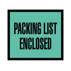 Packing List Enclosed 