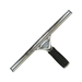 Pro Stainless Steel Window Squeegee 18 Inch Wide Blade Black Rubber Straight 1/Ea - UN-PR450