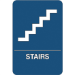 "Stairs" ADA Compliant Plastic Sign 1/Ea - SN101